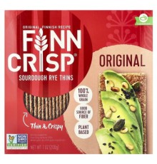 Finn Crisp, Sourdough Rye Thins, Original, 7 oz (200 g)