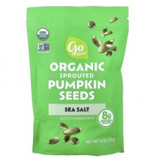 Go Raw, Organic Sprouted Pumpkin Seeds, Sea Salt, 14 oz (397 g)