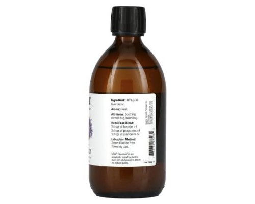 NOW Foods, Essential Oils, Lavender, 16 fl oz (473 ml)