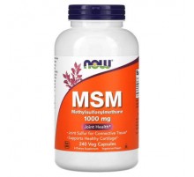 NOW Foods, MSM, 1,000 mg, 240 Veg Capsules