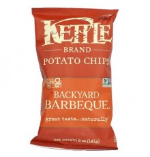 Kettle Foods, Potato Chips, Backyard Barbeque, 5 oz (141 g)