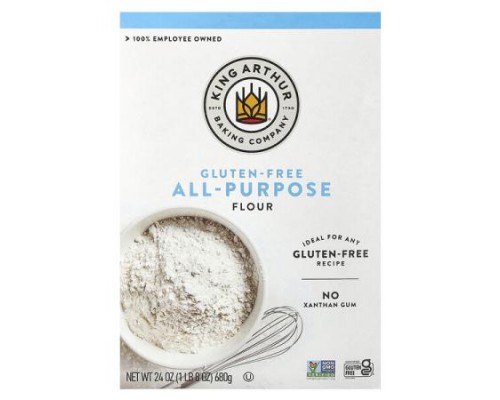 King Arthur Baking Company, Gluten Free All-Purpose Flour, 24 oz (680 g) King Arthur Baking Company, Gluten Free All-Purpose Flour, 24 oz (680 g)