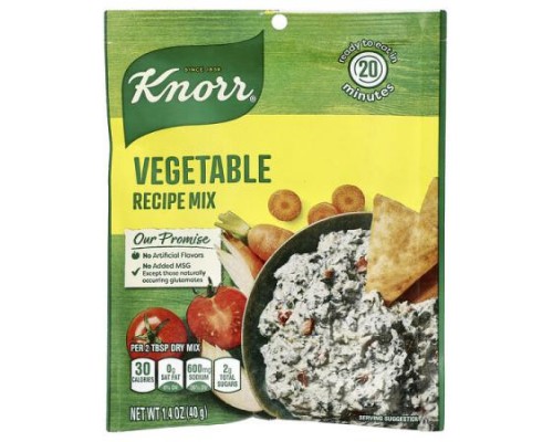 Knorr, Vegetable Recipe Mix, 1.4 oz (40 g)