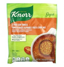 Knorr, Tomato Based Alphabet Pasta Soup Mix, 3.5 oz (100 g)