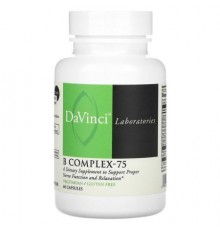 DaVinci Laboratories, B Complex-75, 60 Capsules