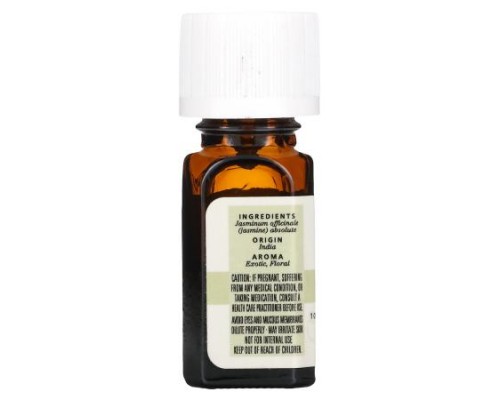Aura Cacia, 100% Pure Essential Oil, Jasmine Absolute, 0.125 fl oz (3.7 ml) Aura Cacia, 100% Pure Essential Oil, Jasmine Absolute, 0.125 fl oz (3.7 ml)