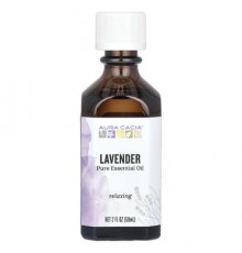Aura Cacia, Pure Essential Oil, Lavender, 2 fl oz (59 ml)