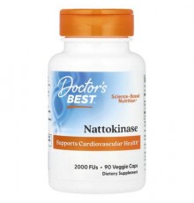 Doctor's Best, Nattokinase, 2,000 FUs, 90 Veggie Caps