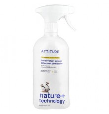 ATTITUDE, Laundry Stain Remover, Citrus Zest, 27.1 fl oz (800 ml)