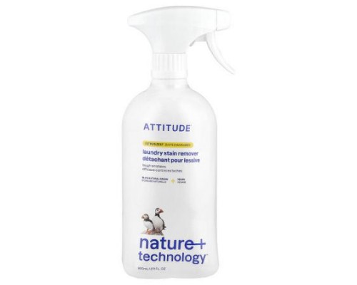 ATTITUDE, Laundry Stain Remover, Citrus Zest, 27.1 fl oz (800 ml) ATTITUDE, Laundry Stain Remover, Citrus Zest, 27.1 fl oz (800 ml)