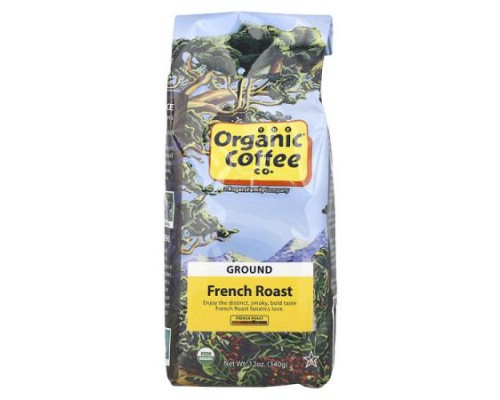 Organic Coffee Co., French Roast, Ground, 12 oz (340 g)