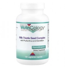 Nutricology, Milk Thistle Seed Complex, 120 Vegetarian Capsules