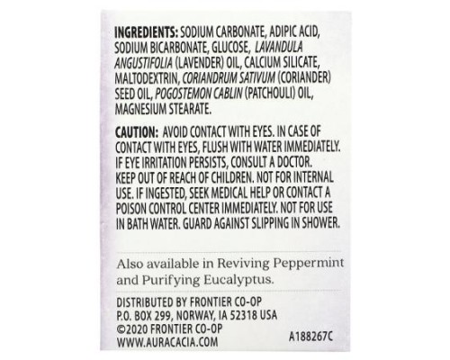 Aura Cacia, Aromatherapy Shower Tablets, Lavender, 3 Tablets, 1 oz Each Aura Cacia, Aromatherapy Shower Tablets, Lavender, 3 Tablets, 1 oz Each