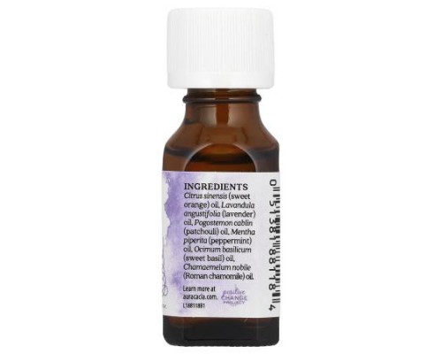 Aura Cacia, Pure Essential Oil Blend, Chill Pill, 0.5 fl oz (15 ml) Aura Cacia, Pure Essential Oil Blend, Chill Pill, 0.5 fl oz (15 ml)