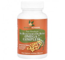 SeaBuckWonders, Omega-7 Complete™, Sea Buckthorn Oil Blend, 60 Softgels (500 mg per Softgel)
