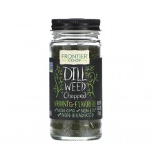Frontier Co-op, Dill Weed, Chopped, 0.35 oz (10 g)