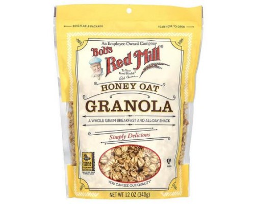 Bob's Red Mill, Granola, Honey Oat, 12 oz (340 g) Bob's Red Mill, Granola, Honey Oat, 12 oz (340 g)