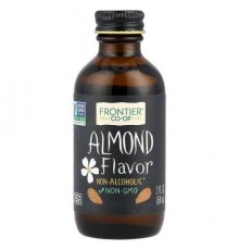 Frontier Co-op, Almond Flavor, Non-Alcoholic, 2 fl oz (59 ml)