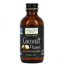 Frontier Co-op, Coconut Flavor, Non-Alcoholic, 2 fl oz (59 ml)
