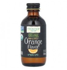 Frontier Co-op, Organic Orange Flavor, Non Alcoholic, 2 fl oz (59 ml)