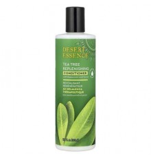 Desert Essence, Tea Tree Replenishing Conditioner With Peppermint and Yucca , 12.7 fl oz (375 ml)