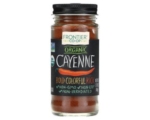 Frontier Co-op, Organic Cayenne, 1.70 oz (48 g) Frontier Co-op, Organic Cayenne, 1.70 oz (48 g)