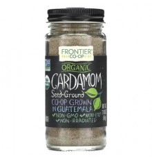 Frontier Co-op, Organic Cardamom Seed, Ground, 2.08 oz (58 g)