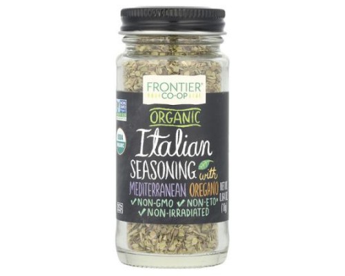 Frontier Co-op, Organic Italian Seasoning with Mediterranean Oregano, 0.64 oz (18 g)
