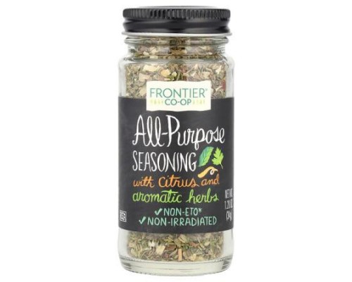 Frontier Co-op, All-Purpose Seasoning with Citrus and Aromatic Herbs, 1.2 oz (34 g) Frontier Co-op, All-Purpose Seasoning with Citrus and Aromatic Herbs, 1.2 oz (34 g)