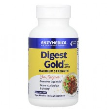 Enzymedica, Digest Gold® with ATPro®, Maximum Strength, 120 Capsules