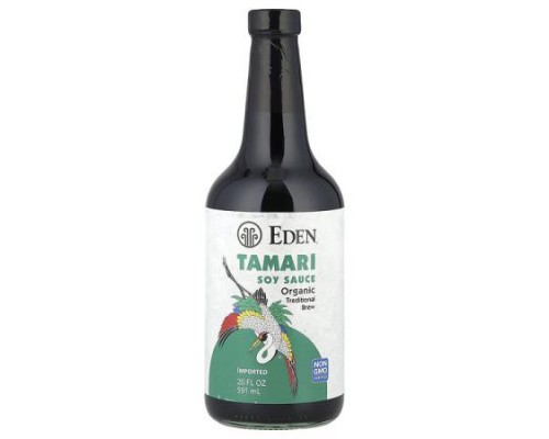 Eden Foods, Organic Tamari Soy Sauce, 20 fl oz (591 ml)