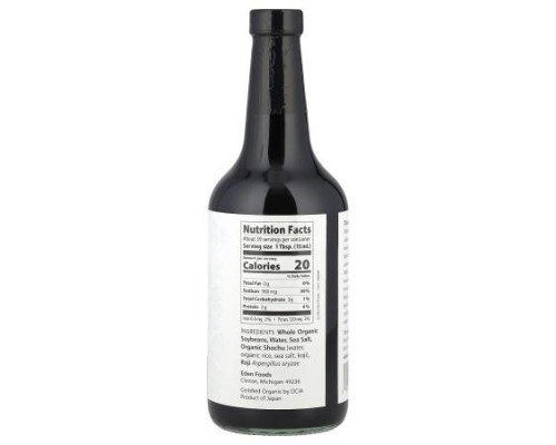 Eden Foods, Organic Tamari Soy Sauce, 20 fl oz (591 ml)