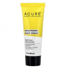 ACURE, Brightening Night Cream™, All Skin Types, 1.7 fl oz (50 ml)