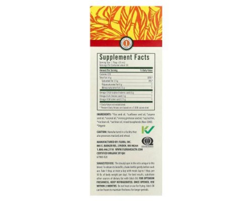 Flora, Udo's Choice, Organic Udo's Oil 3·6·9 Blend, 8.5 fl oz (250 ml)