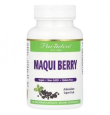 Paradise Herbs, Maqui Berry, 60 Vegetarian Capsules (400 mg per Capsule)