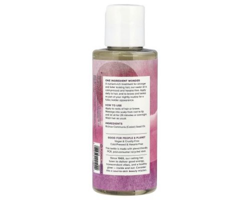 Heritage Store, Castor Oil, Nourishing Treatment, 4 fl oz (118 ml)
