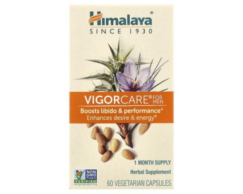 Himalaya, VigorCare® for Men, 60 Vegetarian Capsules Himalaya, VigorCare® for Men, 60 Vegetarian Capsules