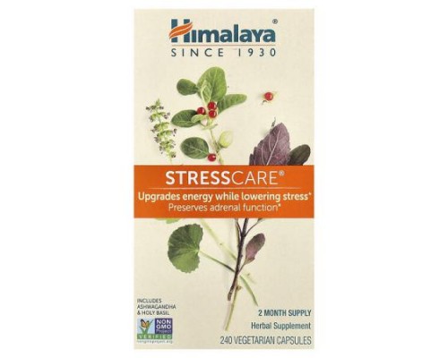 Himalaya, StressCare®, 240 Vegetarian Capsules Himalaya, StressCare®, 240 Vegetarian Capsules