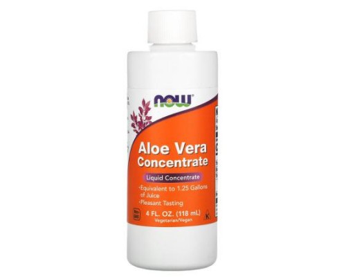 NOW Foods, Aloe Vera Concentrate, 4 fl oz (118 ml)