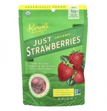 Karen's Naturals, Organic Just Strawberries, 1.2 oz (34 g)