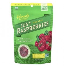 Karen's Naturals, Organic Just Raspberries, 1.5 oz (42 g)