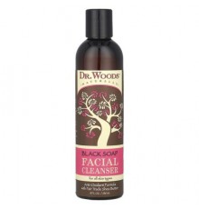 Dr. Woods, Black Soap Facial Cleanser, 8 fl oz (236 ml)