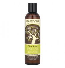 Dr. Woods, Facial Cleanser, Tea Tree, 8 fl oz (236 ml)