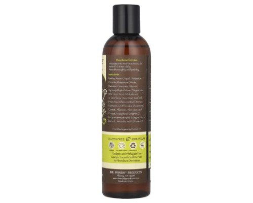 Dr. Woods, Facial Cleanser, Tea Tree, 8 fl oz (236 ml)