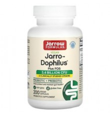 Jarrow Formulas, Vegan Jarro-Dophilus Plus FOS, 200 Veggie Capsules