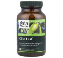 Gaia Herbs, Olive Leaf, 120 Vegan Liquid Phyto-Caps®