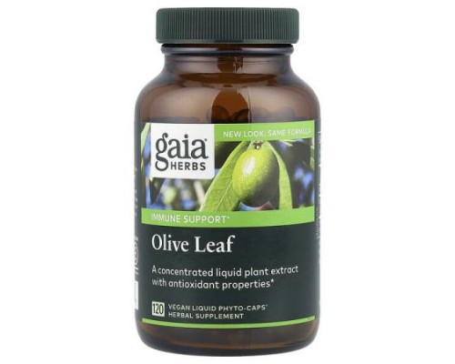 Gaia Herbs, Olive Leaf, 120 Vegan Liquid Phyto-Caps®