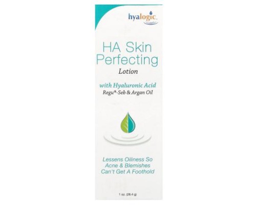 Hyalogic, HA Skin Perfecting Lotion With Hyaluronic Acid, Fragrance Free, 1 oz (28.4 g)