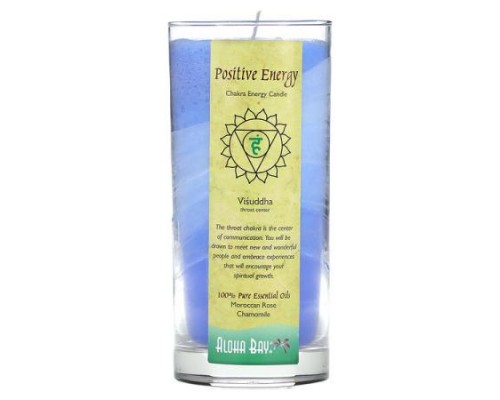 Aloha Bay, Chakra Energy Candle, Positive Energy, 11 oz Aloha Bay, Chakra Energy Candle, Positive Energy, 11 oz