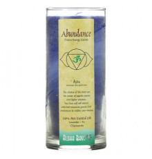 Aloha Bay, Chakra Energy Candle, Abundance, Indigo, 11 oz